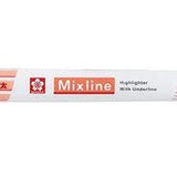 Zakreślacz dwustronny Sakura Mixline z podwójną końcówką