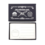 Karty do tworzenia wzornika atramentów Tsubame Note | Granatowe