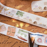 Taśma dekoracyjna Washi Moje biurko | Vloger