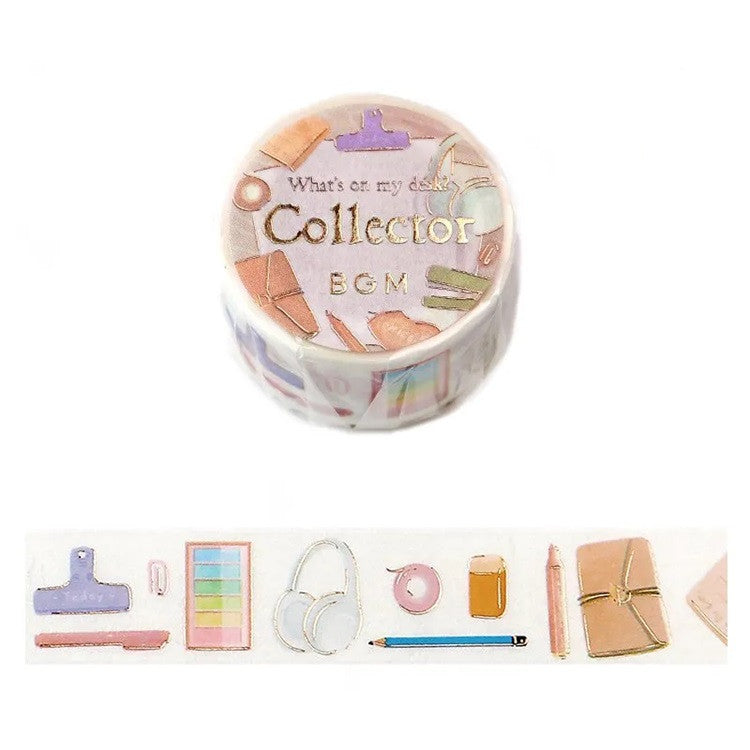 Taśma dekoracyjna Washi Moje biurko | Kolekcjoner