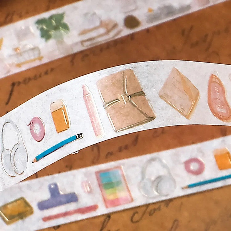 Taśma dekoracyjna Washi Moje biurko | Kolekcjoner