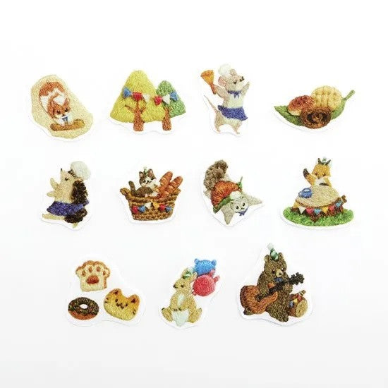 Naklejki Washi w taśmie | Leśna Piekarnia