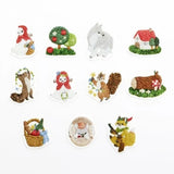 Naklejki Washi w taśmie | Czerwony Kapturek