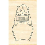 Pieczątka | Chomik z kałamarzem