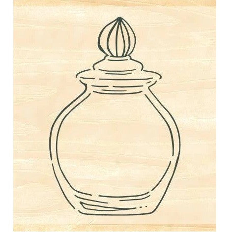 Pieczątka | Kałamarz ze szklaną pokrywką