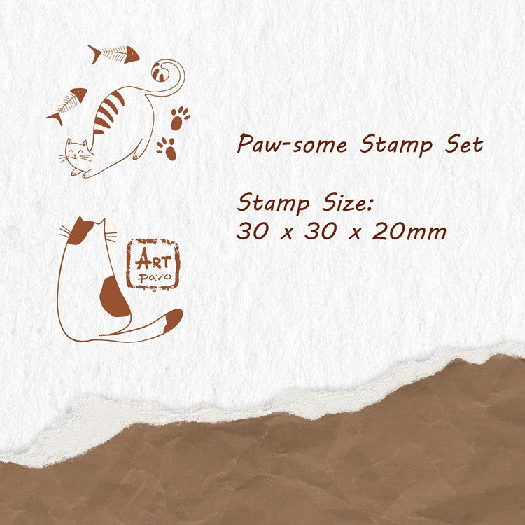 Zestaw pieczątek | Kocie Łapki