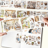 Taśma Washi Pre-Cut | Historia Kawy