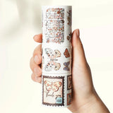 Zestaw naklejek w taśmie Washi | Motyle