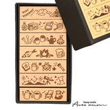 Zestaw pieczątek SANBY | Kemping