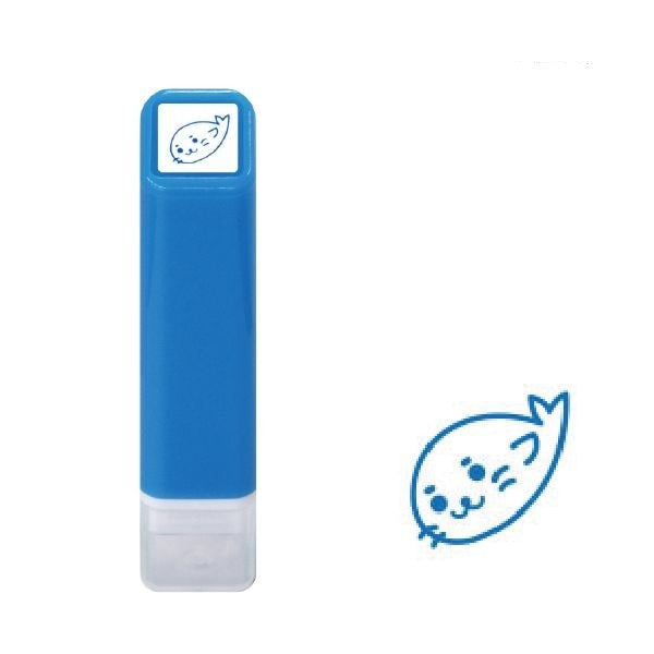 Mini Pieczątka | Niebieska