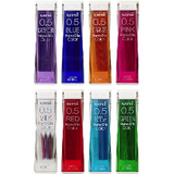 Kolorowe rysiki do ołówków mechanicznych uni Nano Dia | 0,5 mm