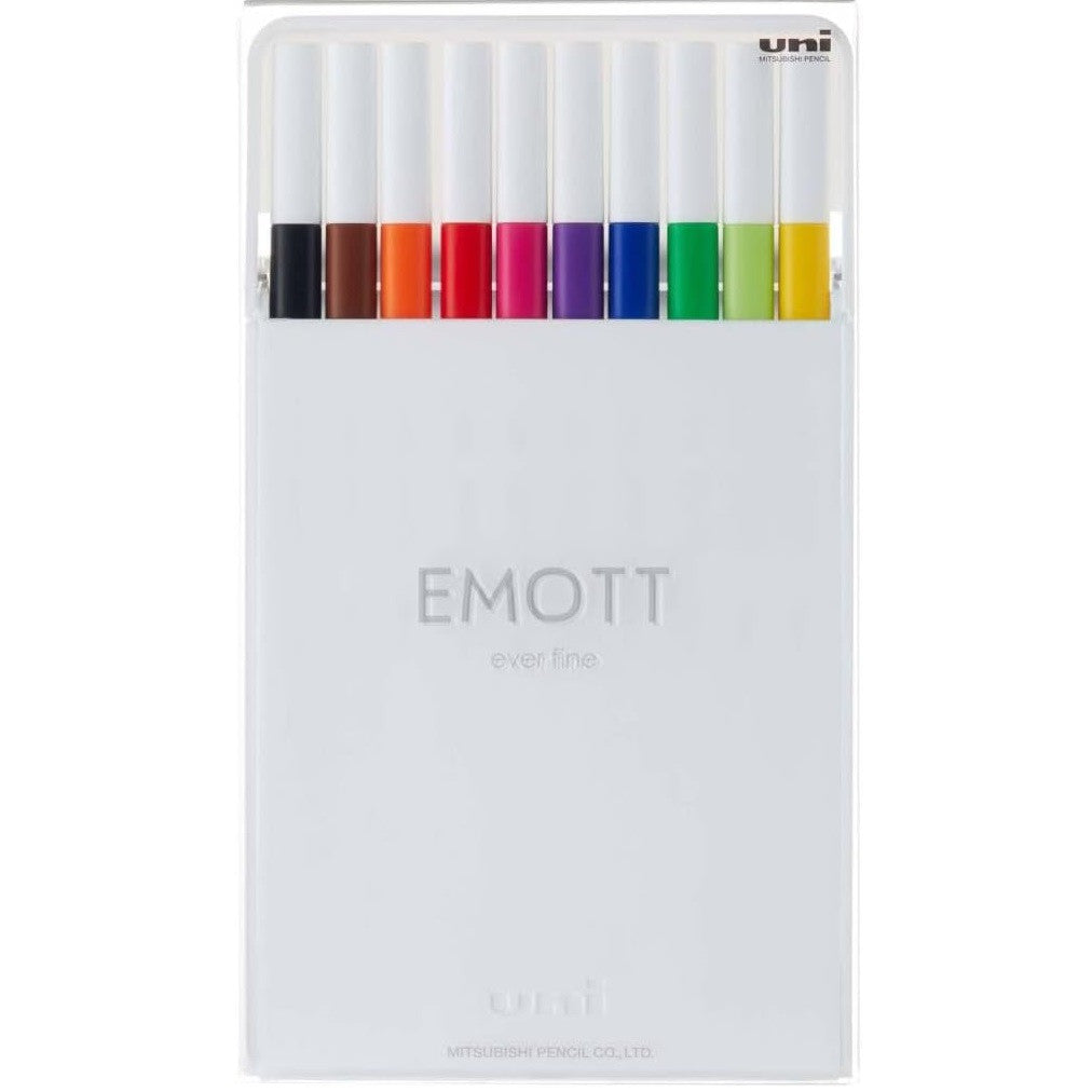 Zestaw cienkopisów uni Mitsubishi EMOTT | No. 1