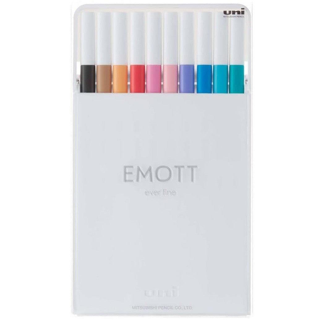 Zestaw cienkopisów uni Mitsubishi EMOTT | No. 2