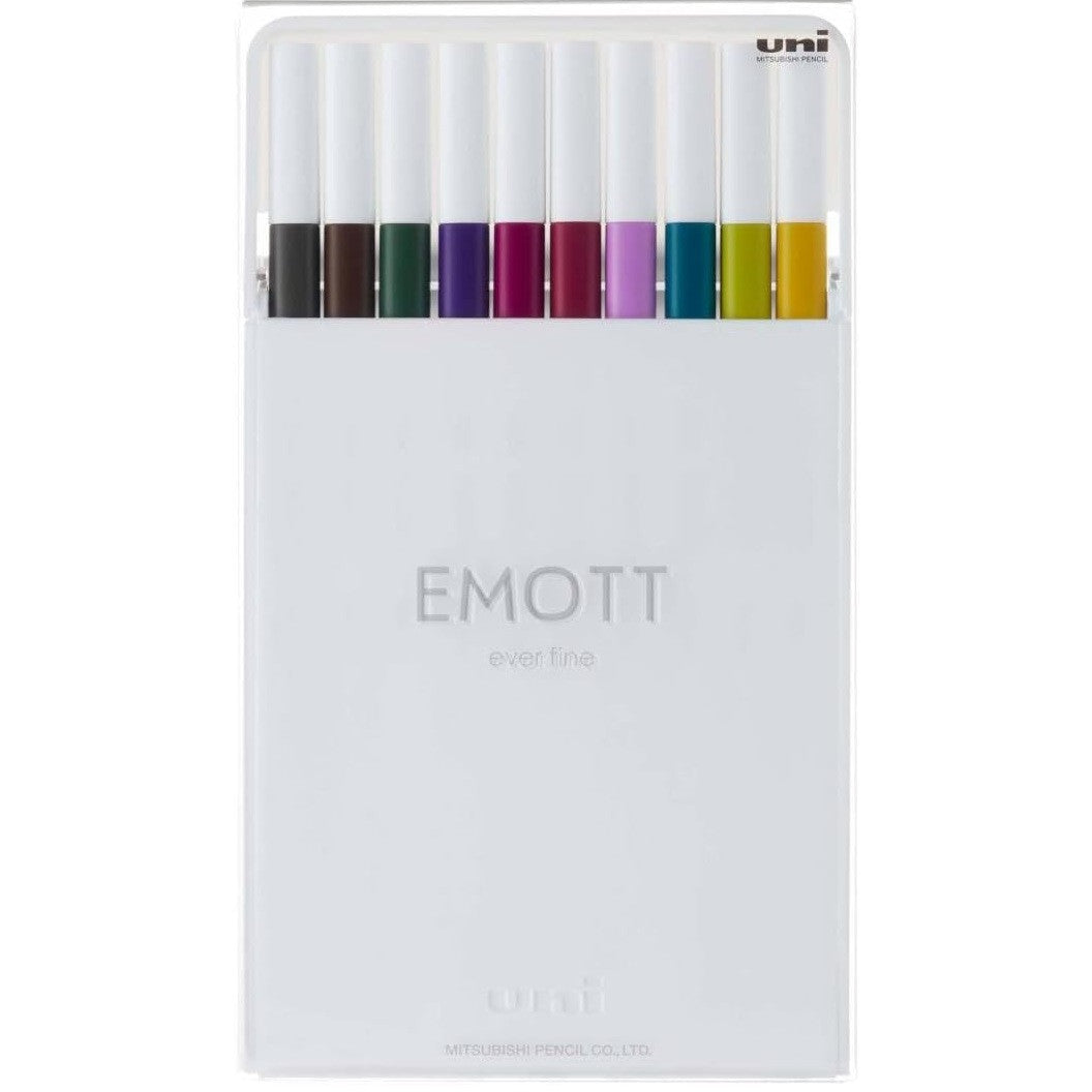 Zestaw cienkopisów uni Mitsubishi EMOTT | No. 3