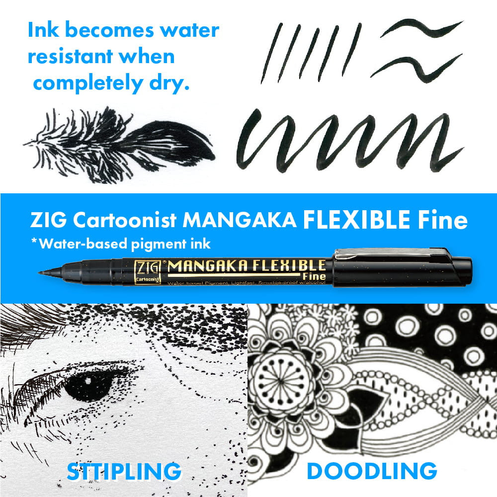 Farby akwarelowe Kuretake Gansai Tambi Irodori Kobako GREEN 2 | 6 kolorów