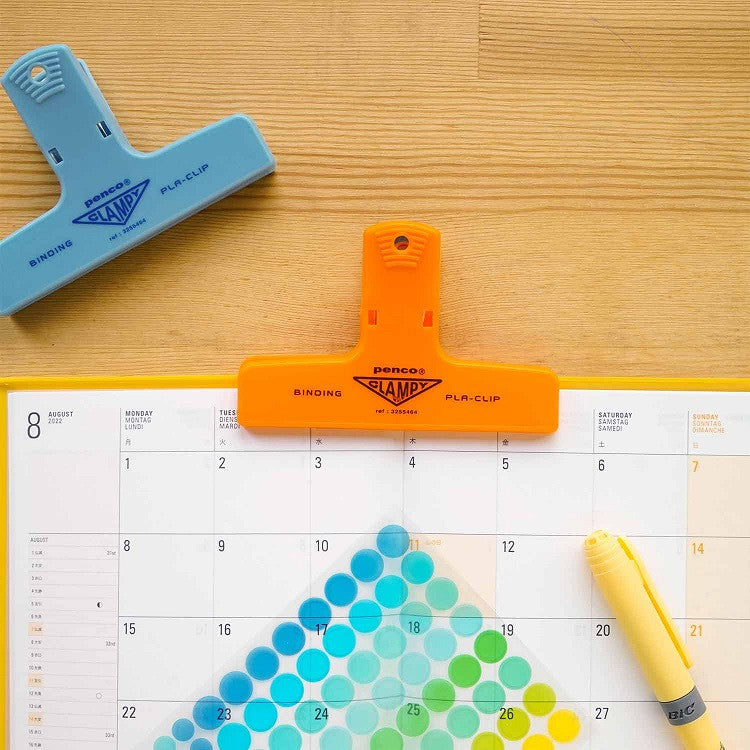 Plastikowy klips zaciskowy penco | Kremowy