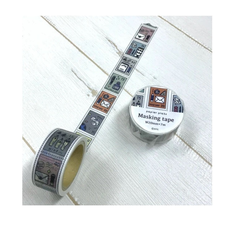 Taśma Washi Eric Small Things x Papier Platz | Znaczki