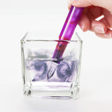 Zamykane szklane pióro Teranishi Aurora | Fioletowe