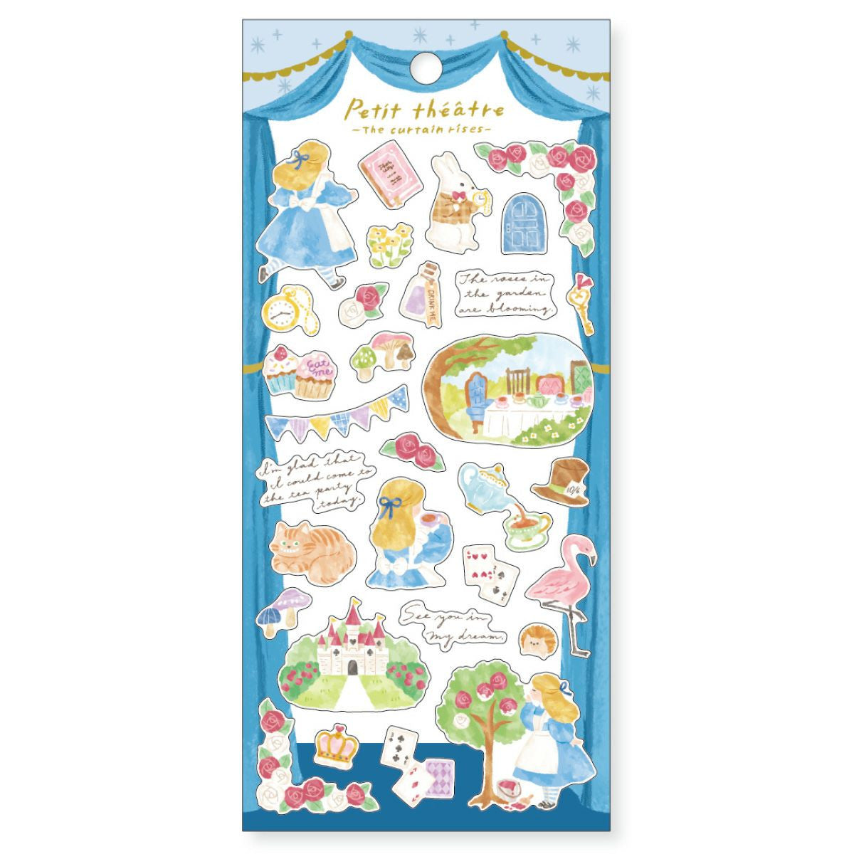 Naklejki Petit Theatre | Alicja w Krainie Czarów