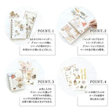 Przezroczysty Segregator A6 | Antyczny brąz