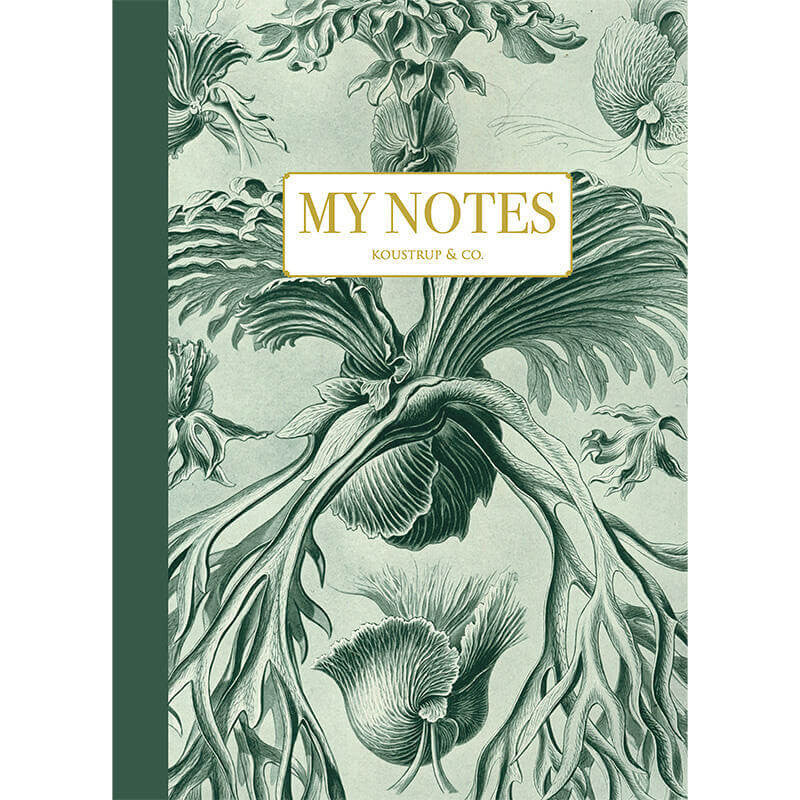 Zeszyt | Meduzy Haeckela - Zielone