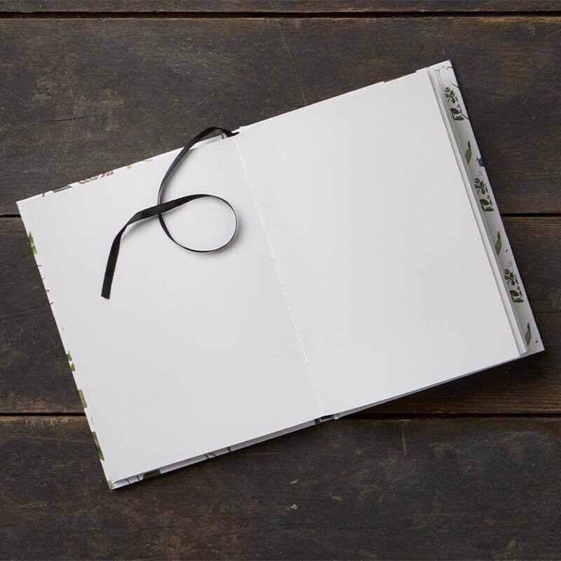 Notatnik w twardej oprawie | Atlas roślin - Las