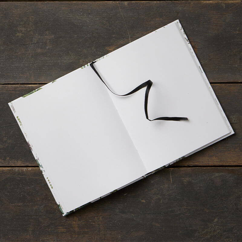 Notatnik w twardej oprawie | Atlas roślin - Plaża