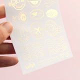 Naklejki Willwa | Złote Znaczki