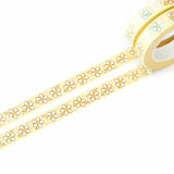 Taśma washi Willwa | Kwiaty Plumerii