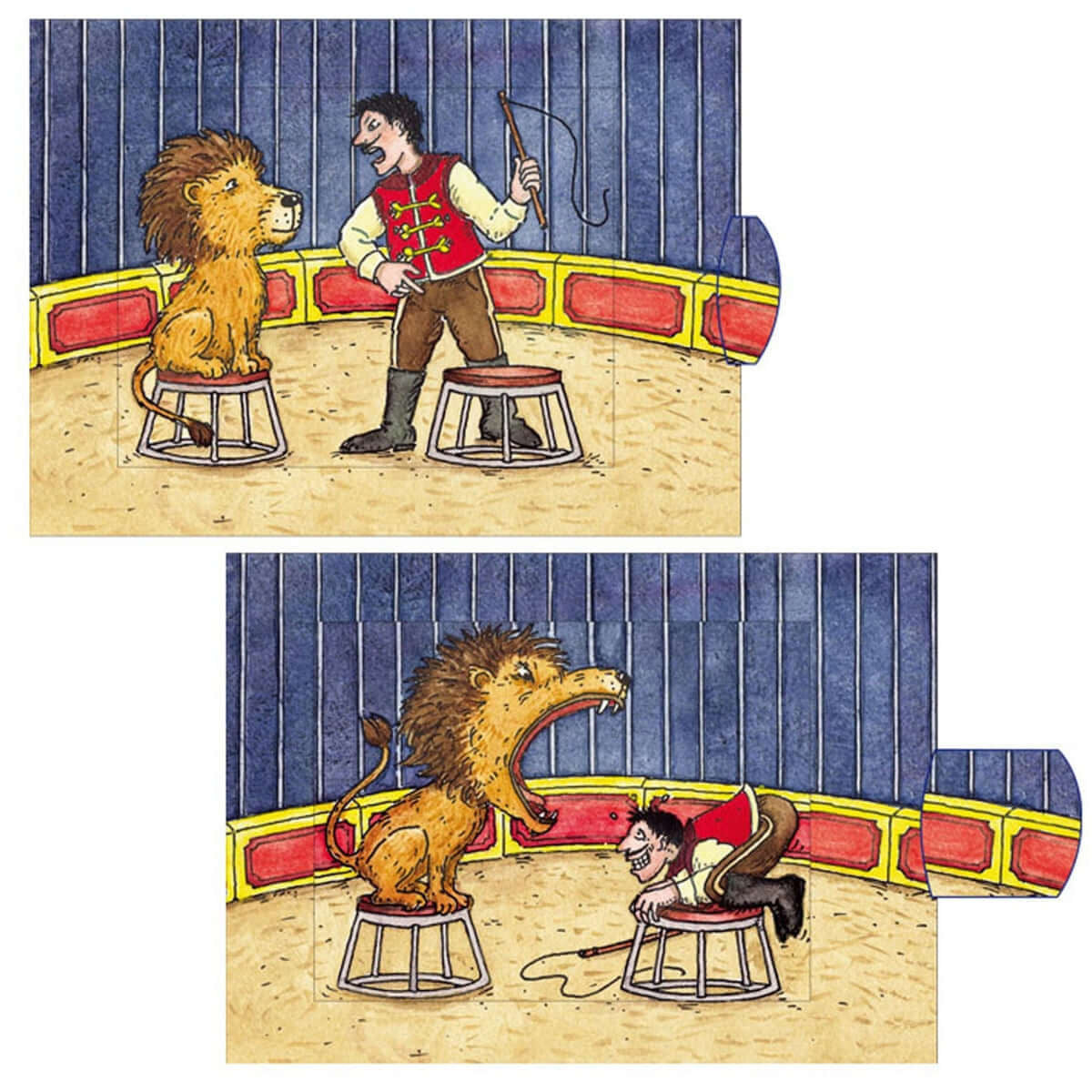 Kartka okolicznościowa Curiosi | Cyrk