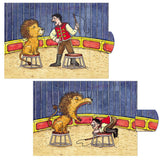 Kartka okolicznościowa Curiosi | Cyrk