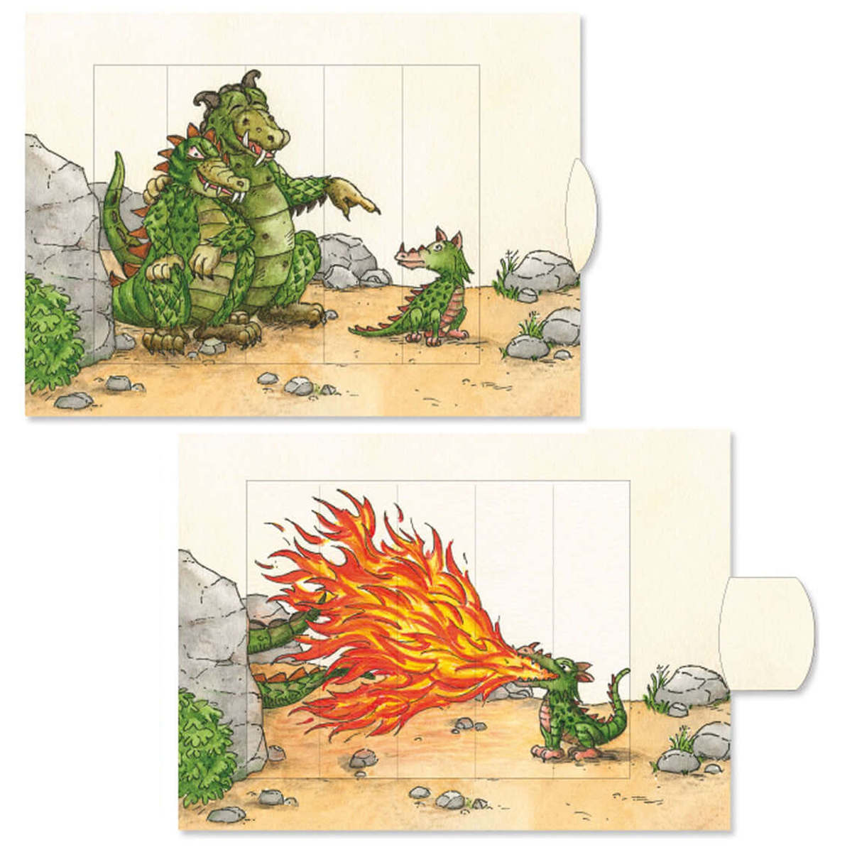 Kartka okolicznościowa Curiosi | Smok