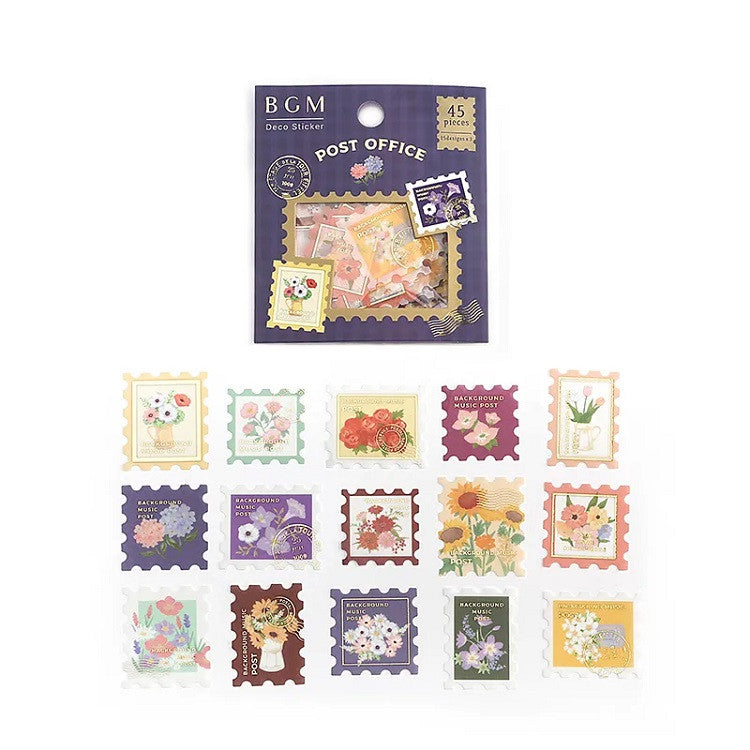 Zestaw naklejek Post Office | Bukiety