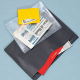 Teczka z klapką Hightide nähe A4 | Bordowa