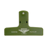 Plastikowy klips zaciskowy penco | Zielony