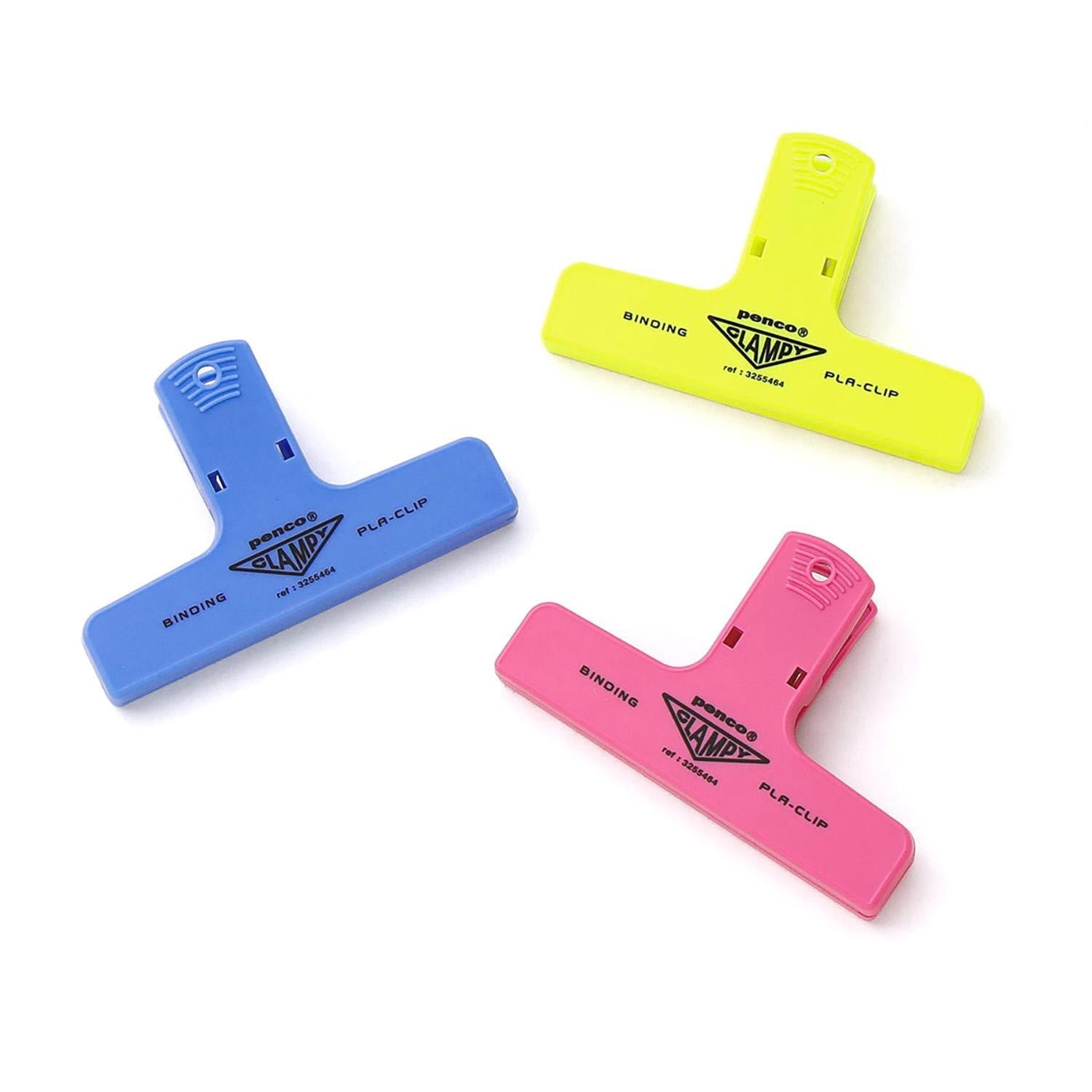 Plastikowy klips zaciskowy penco | Różowy