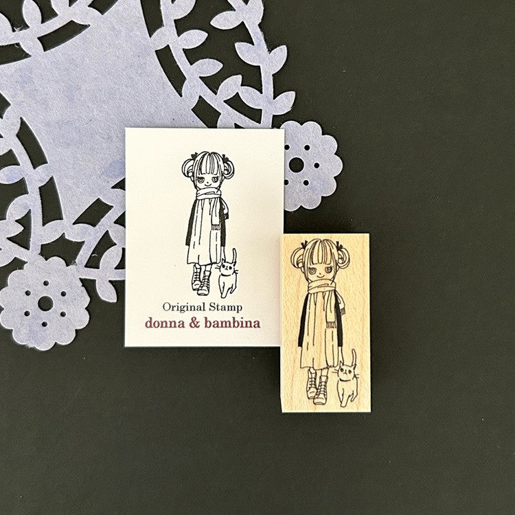 Pieczątka | Spacer z kotkiem