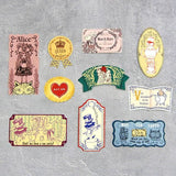 Zestaw naklejek w puszce | Alicja w Krainie Czarów