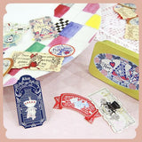 Zestaw naklejek w puszce | Alicja w Krainie Czarów