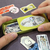 Zestaw naklejek w puszce | Alicja w Krainie Czarów