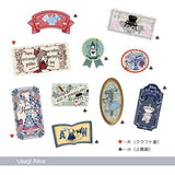 Zestaw naklejek w puszce | Alicja w Krainie Czarów