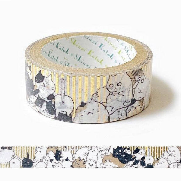 Taśma dekoracyjna Washi | Kocia szajka