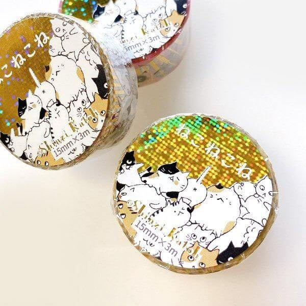 Taśma dekoracyjna Washi | Kocia szajka