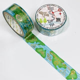 Taśma dekoracyjna Washi | Podróż