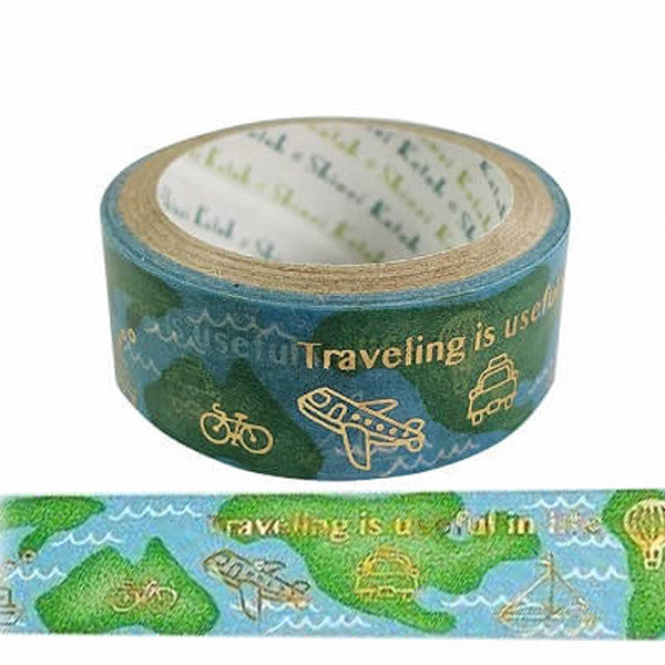 Taśma dekoracyjna Washi | Podróż