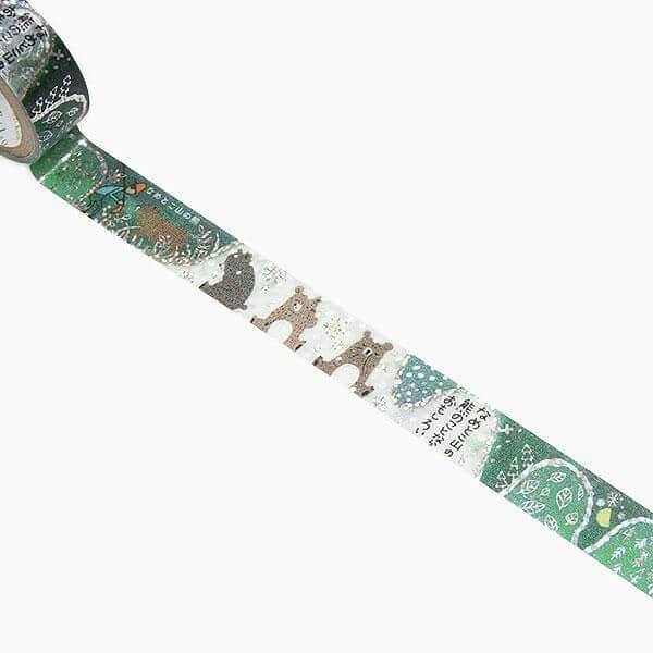 Taśma dekoracyjna Washi | Niedźwiedzie