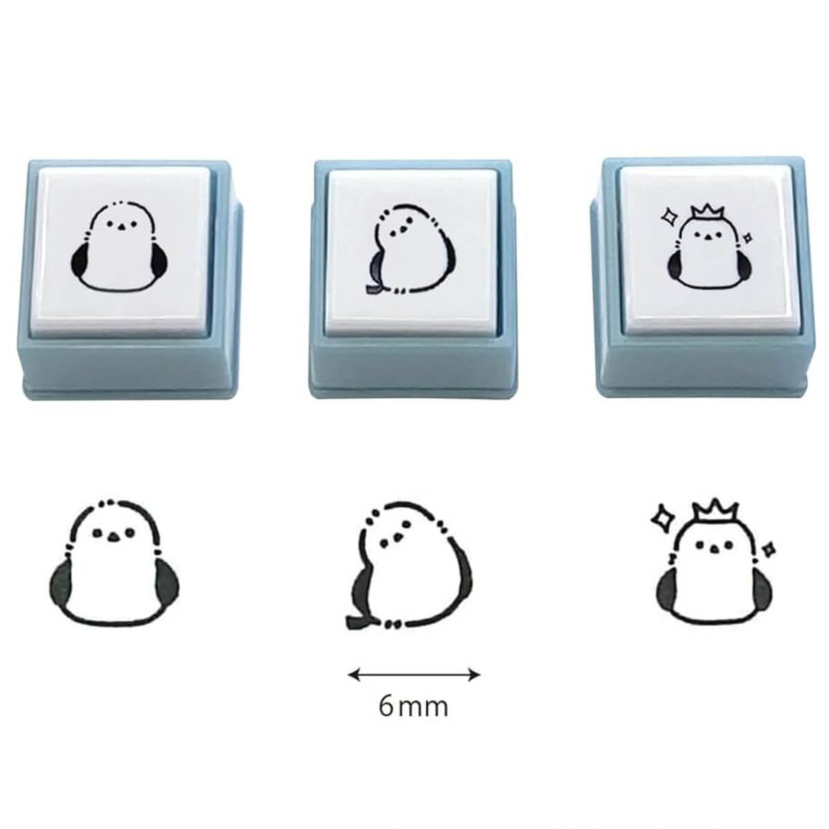 Mini Zestaw pieczątek Pochitto Pick | Sikorka