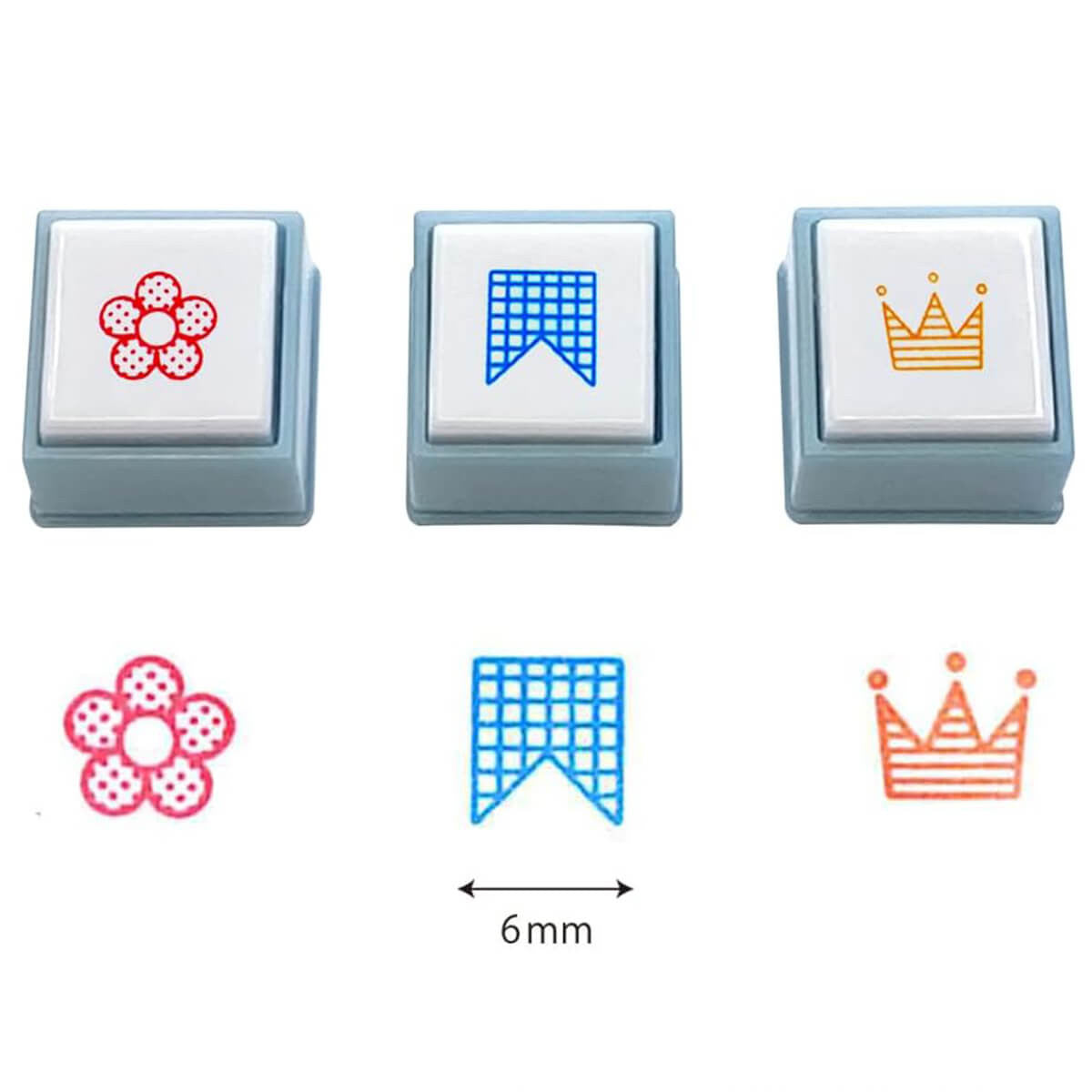 Mini Zestaw pieczątek Pochitto Pick | Kształty