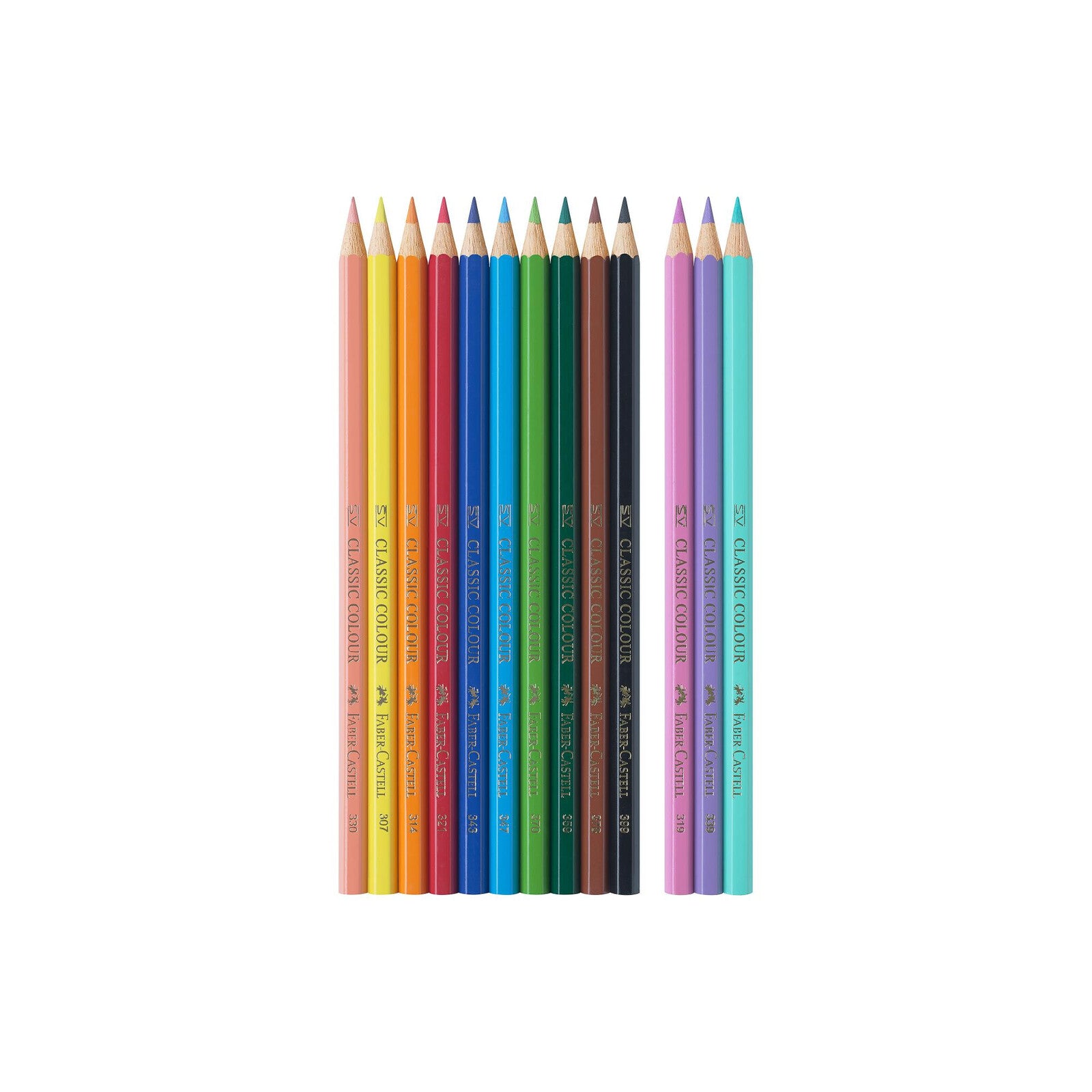 Zestaw kredek ołówkowych Faber-Castell 10+3 | Jednorożec
