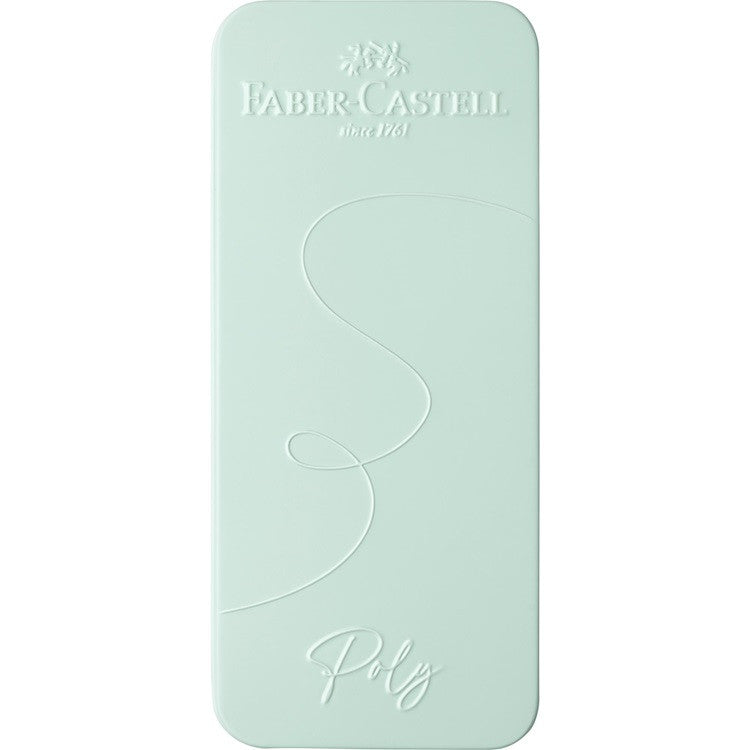 Zestaw prezentowy Faber-Castell Poly - pióro wieczne i długopis | Niebieski